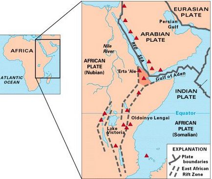 Afar Basin - nașterea unui ocean nou - turistul ideal