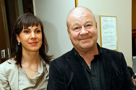 Színész Sergei Selin először mutatta fiatal feleségét