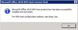 Activarea microsoft office 2010 utilizând kms server, ferestre pentru administratorii de sistem