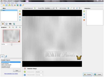 Animált képernyővédő készítő - a program létrehozása képernyővédők
