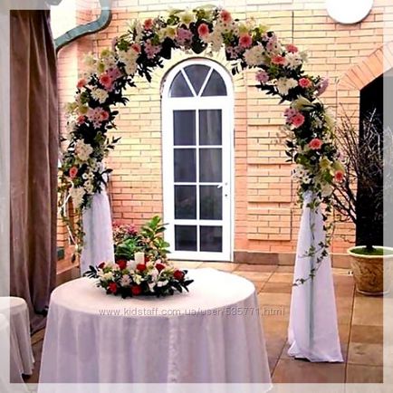 Arcuri pentru nunta - decor care creează atmosfera
