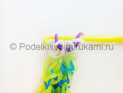 Finom karkötő gumi (bal oldalon a jobb oldalon) Finom karkötő gumi