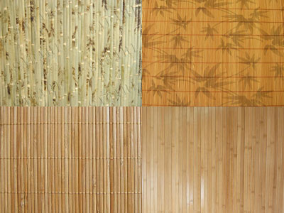 Bamboo în interiorul bucătăriei