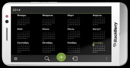 BlackBerry 10 (a képernyő felső részén) Blackberry 10