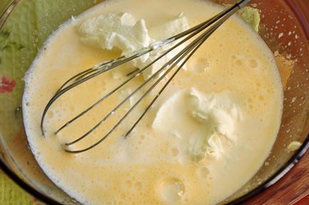 Palacsinta tejfölös - egy lépésről lépésre recept fotók (palacsinta) Palacsinta tejföllel - lépésről lépésre recept fotók