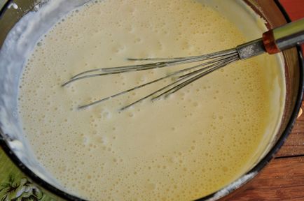 Palacsinta tejfölös - egy lépésről lépésre recept fotók (palacsinta) Palacsinta tejföllel - lépésről lépésre recept fotók
