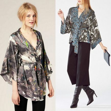 Bluze cu maneci de kimono pentru 2017 de modele