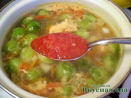 Страви з брюссельської капусти - рецепт супу з брюссельської капусти - смачна їжа