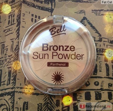 Бронзірующая пудра bell bronze sun powder - «♡ чергова вдала покупка в світі бюджетної косметики