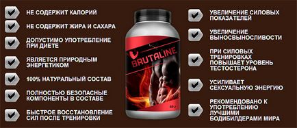 Brutaline pentru prețul masei musculare, comentarii despre brutaline