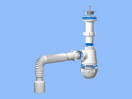 Instrucțiunea de asamblare Sifon cum să asamblați corespunzător pentru o chiuvetă (chiuvetă), pentru o baie - viața mea