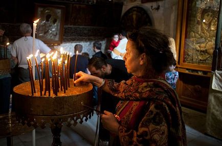 Egyházi szertartások templomokban és kolostorokban az ortodox Jeruzsálem