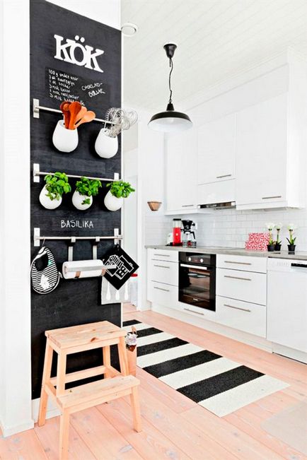 Bucătărie alb-negru - 50 de fotografii și 11 sfaturi de design