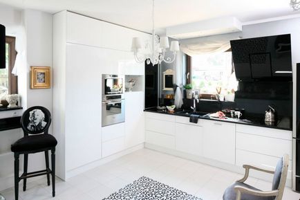 Чорно-біла кухня - 50 фото і 11 дизайн-підказок