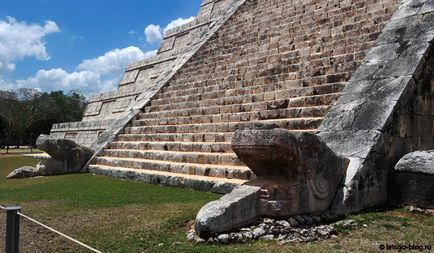 Chichen Itza, Mexikó örökség ősi maja és tolték