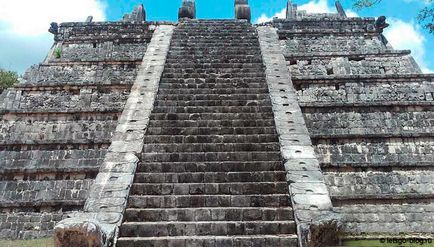 Chichen Itza, Mexikó örökség ősi maja és tolték