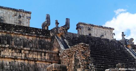 Chichen Itza, Mexikó örökség ősi maja és tolték