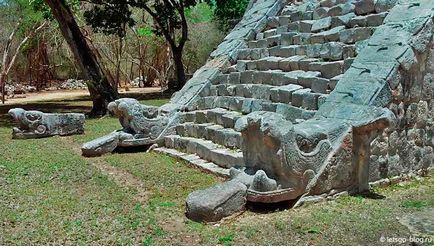 Chichen Itza, Mexikó örökség ősi maja és tolték