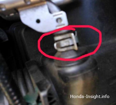 Curățați accelerația în mod independent în perspectiva Honda (Honda Insight)