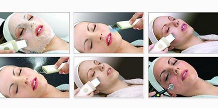 Curățarea feței prin contraindicații cu ultrasunete, fotografie înainte și după și costul procedurii prin ultrasunete