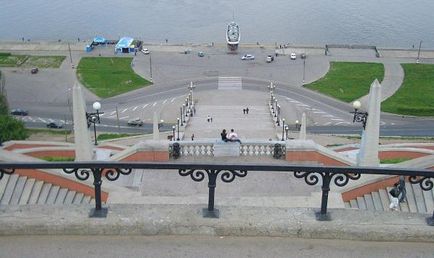 Чкаловська сходи в Нижньому Новгороді 2