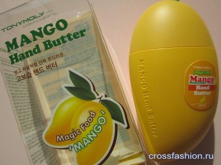 Grupul Crossfashion - cremă de mână pentru mâini tony moly mango cu rețetă de extract de unt și mango