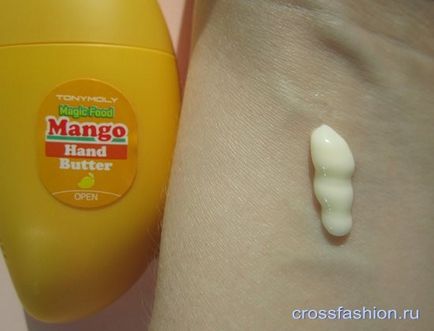 Grupul Crossfashion - cremă de mână pentru mâini tony moly mango cu rețetă de extract de unt și mango