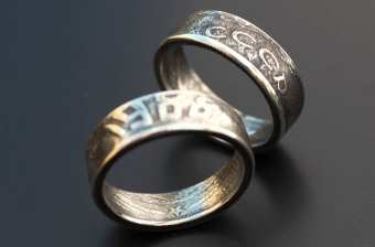 Faceți-vă singur bijuteriile - un inel elegant de la o monedă