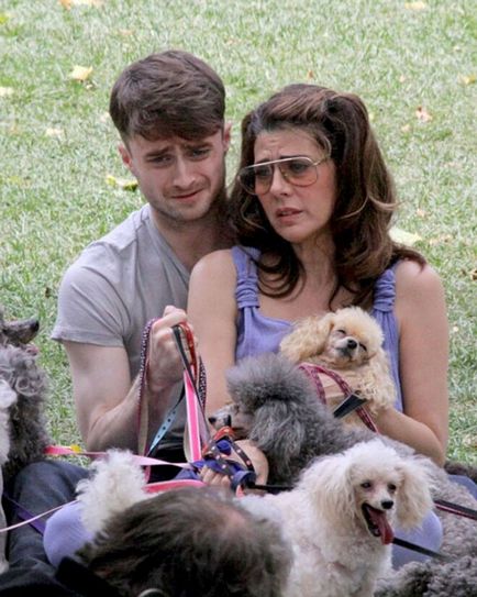 Daniel Radcliffe câini de mers pe jos