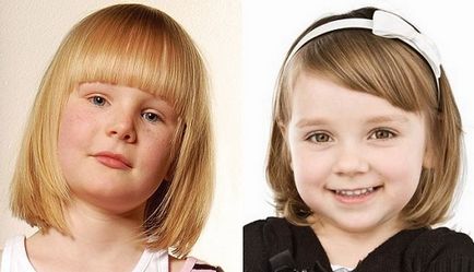 Gyermek frizurák rövid haj otthon fotók és videó