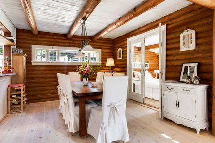 Tervezési Gingerbread House - Fotó belsőépítészeti (log ház) Tervezés rönkház - belsőépítészeti fotó