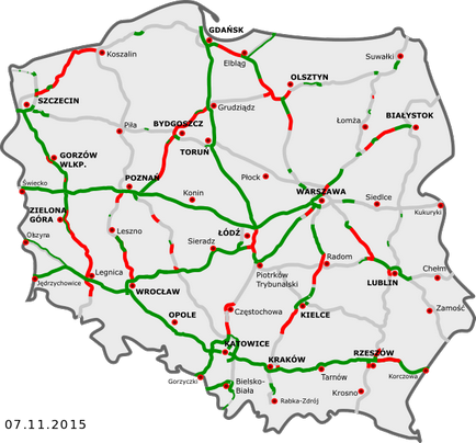 Drumurile Poloniei (actualizate)