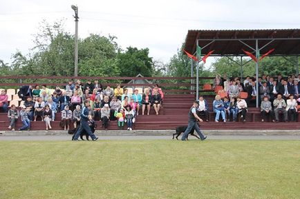 Képzés kutyák Viktor Kovalevsky Bobruisk, Bobruisk, st