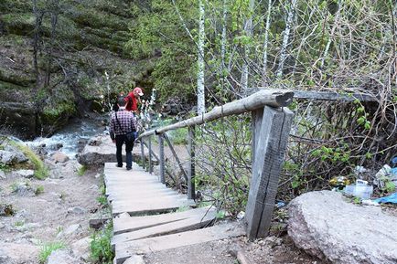 Plecăm de la Ufa până la cascada bucătăriei