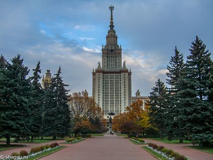 Virtuális túra a Moszkvai Állami Egyetem egy látogatás a megfigyelő fedélzeten a 32. emeleten