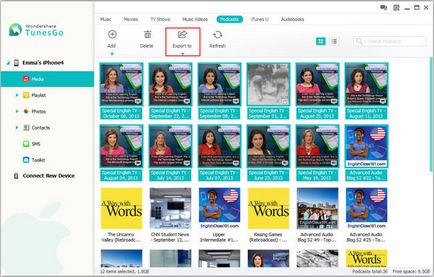 Exportați podcastul iphone to itunes cu ușurință