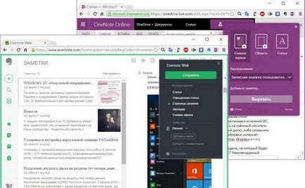 Evernote vs OneNote jobb szolgáltatást jegyzetek