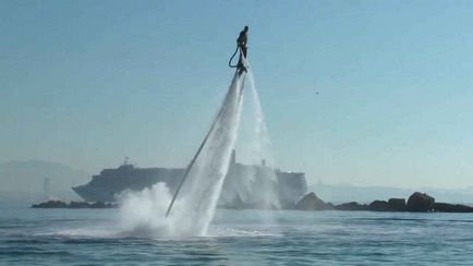 Flyboard - реактивний ранець, моделіст-конструктор