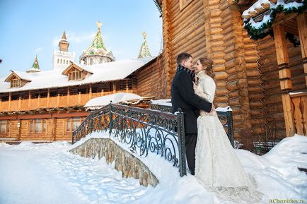 Фотограф на весілля взимку