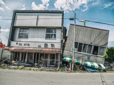 Fotograful și-a făcut drumul în orașul-fantomă radioactivă din Fukushima