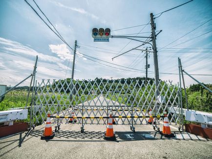 Fotograful și-a făcut drumul în orașul-fantomă radioactivă din Fukushima