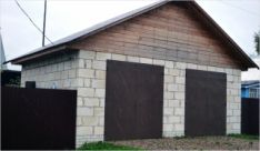 Garaj de sibits cu mâinile lor - construirea unui garaj de sibit