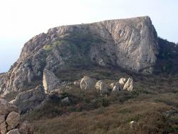Гора Ільяс-Кая і «храм сонця» в Форосі