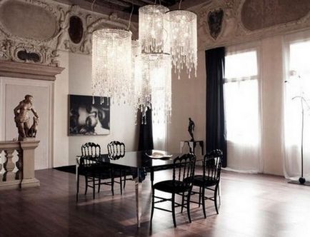 Stilul gotic în interiorul utilizării moderne (fotografie), casa de vis