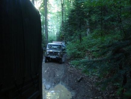 Grachevsky Pass, sau 60 de kilometri de pe șosea pe 