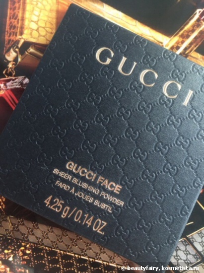 Gucci face sheer blushing powder у відтінку # 040 nude freesia відгуки
