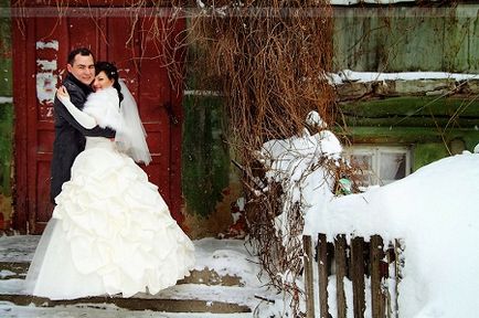 Ідеї ​​фото для весілля взимку