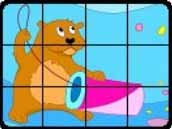 Game Cat puzzle online gyerekeknek 3-4-5-6-7 éves korig ingyenes
