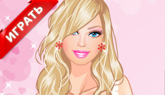 Joc - real makeup barbie online, jocuri pentru fete