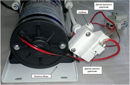 Instrucțiuni pentru instalarea unei pompe pentru osmoza inversă